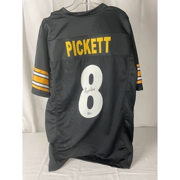Kenny Pickett signed autograph Pittsburgh Steelers custom jersey Beckett WU67342 - Picture 1 of 4